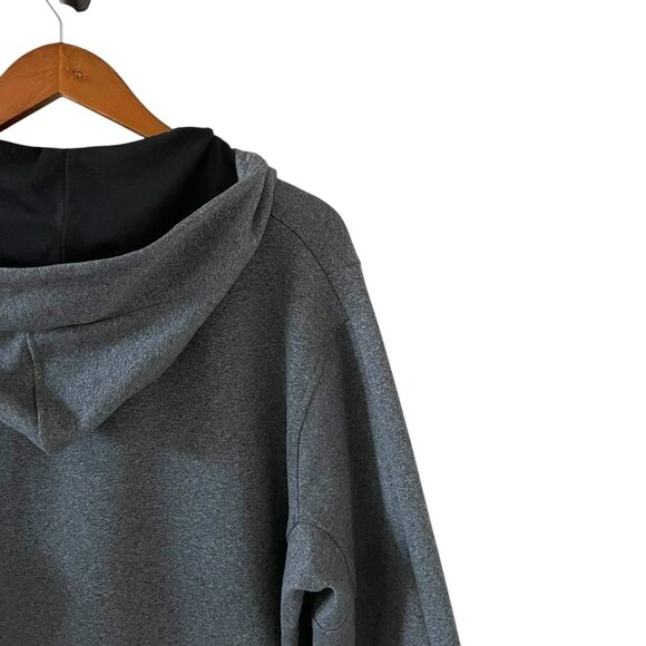 Lululemon Men's City Sweat Zip Hoodie Thermo In Heathered Light Cast Size L - Picture 12 of 16